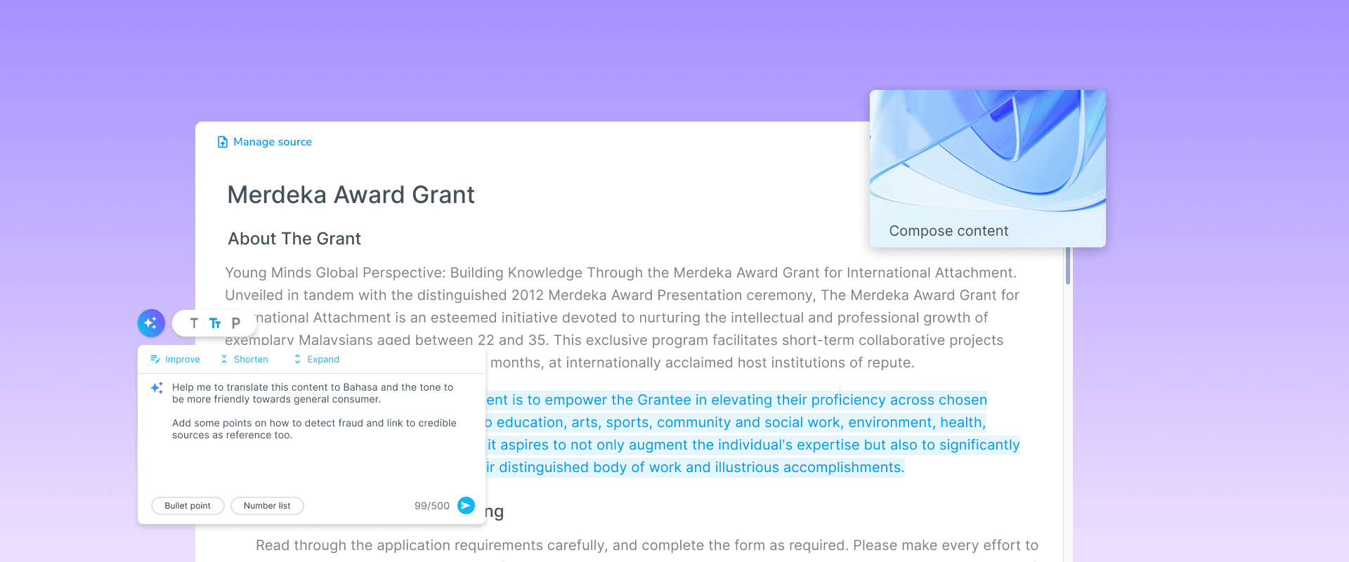 XTOPIA AI Content Composer