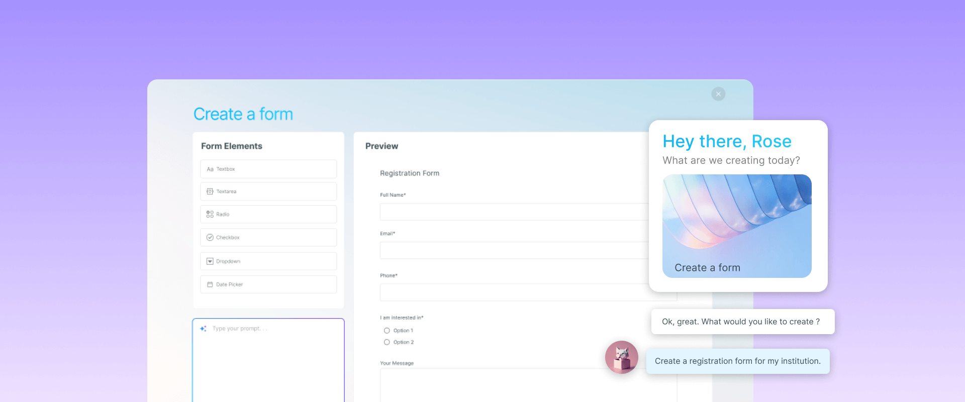 XTOPIA AI Form Creator