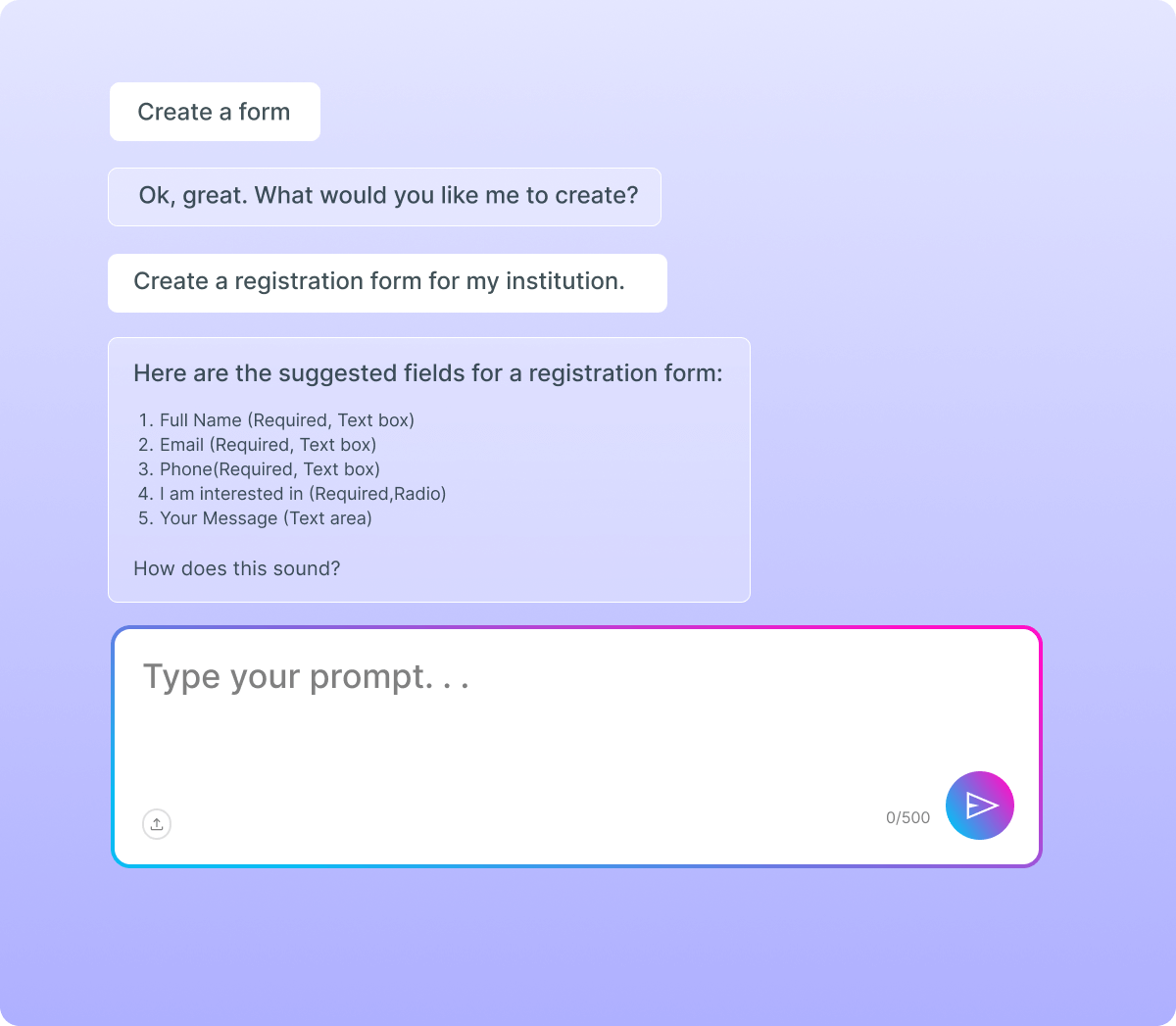 XTOPIA AI Form Creator