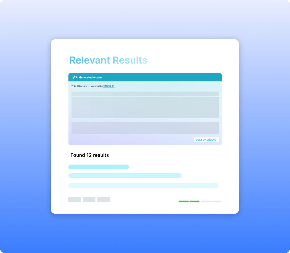 XTOPIA AI Smart Search