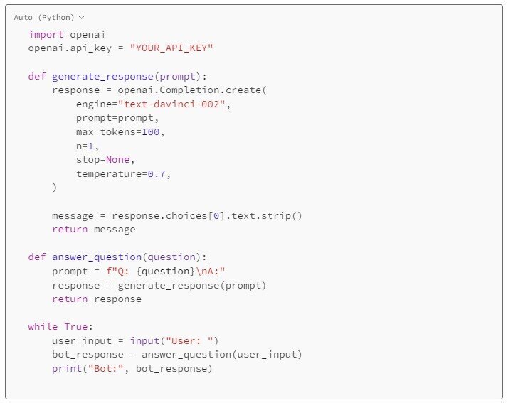 Screenshot 2: XIMNET asking ChatGPT to help with code development