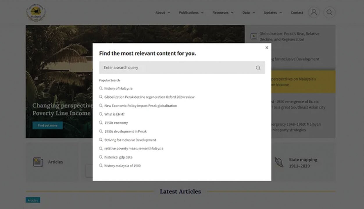 Real-time recommendation based on search term relevance